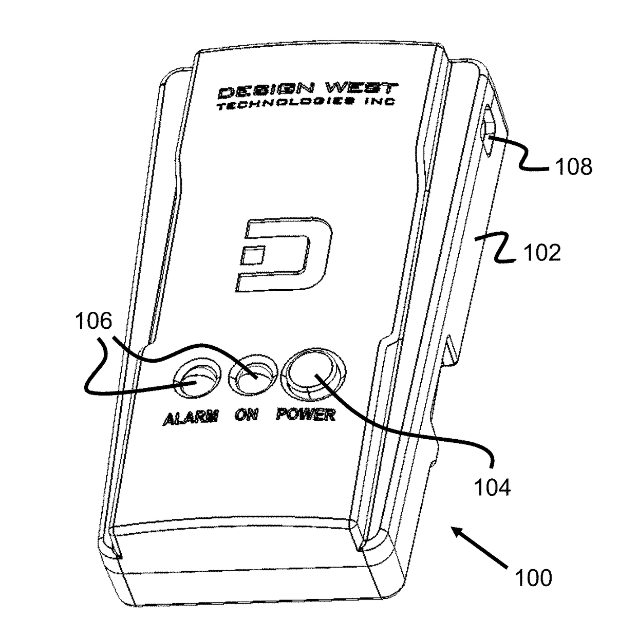 Wearable Sensor Badge For Toxic Industrial Chemicals