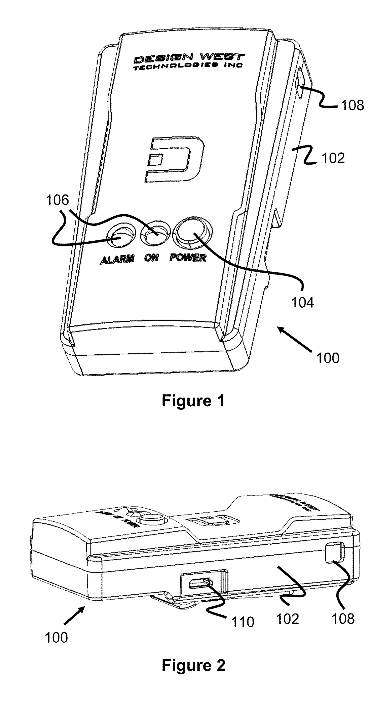 Wearable Sensor Badge For Toxic Industrial Chemicals