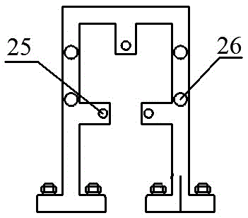 Single-pivot double row rolling bearing supporting type rotor comprehensive performance experiment device