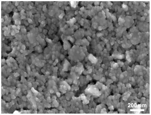 Method for preparing CuCoO2 nanocrystal material based on MOFs material at low temperature