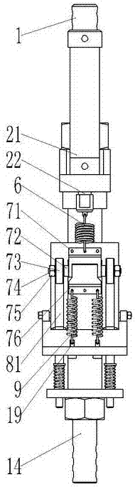 An energy-saving shock-absorbing bionic knee joint for a biped walking robot