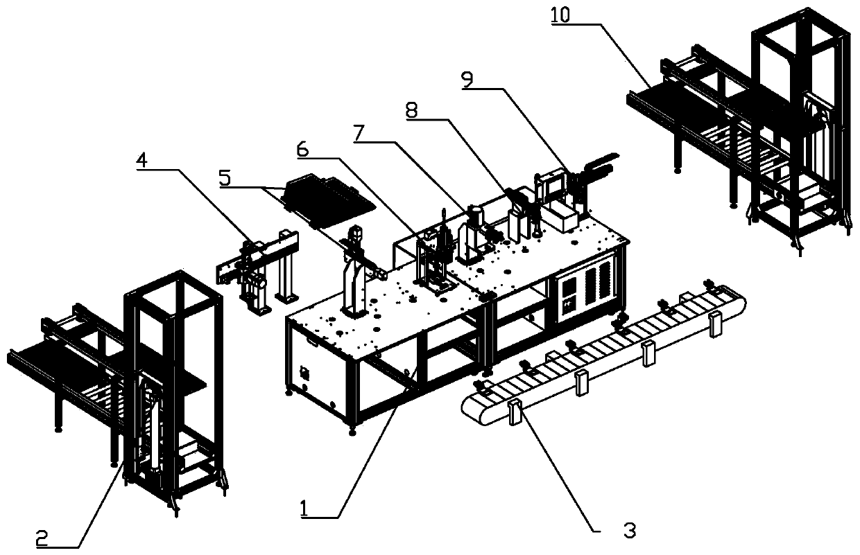 Automobile sensor production equipment