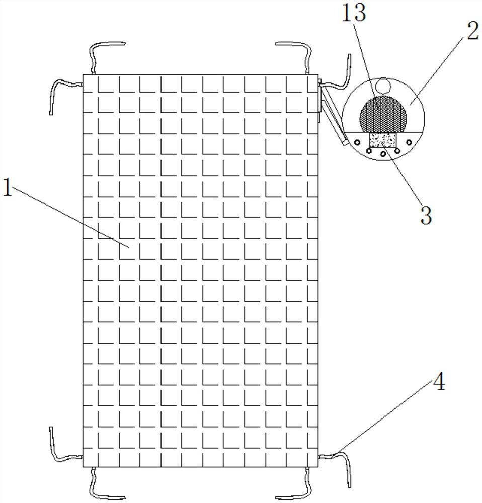 Automatic circulation type soothing bedsore-preventing water mattress