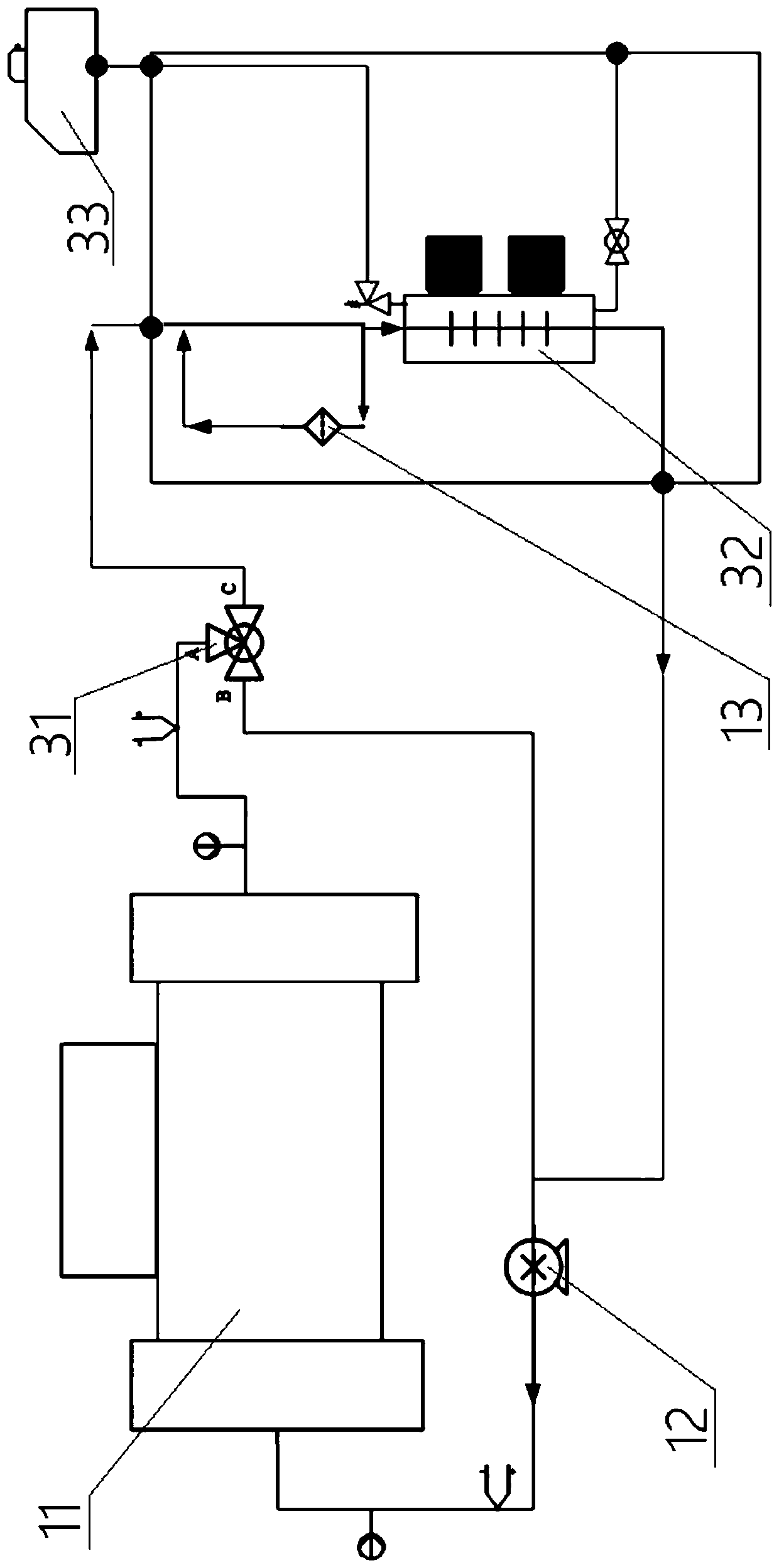 Fuel cell engine cooling system