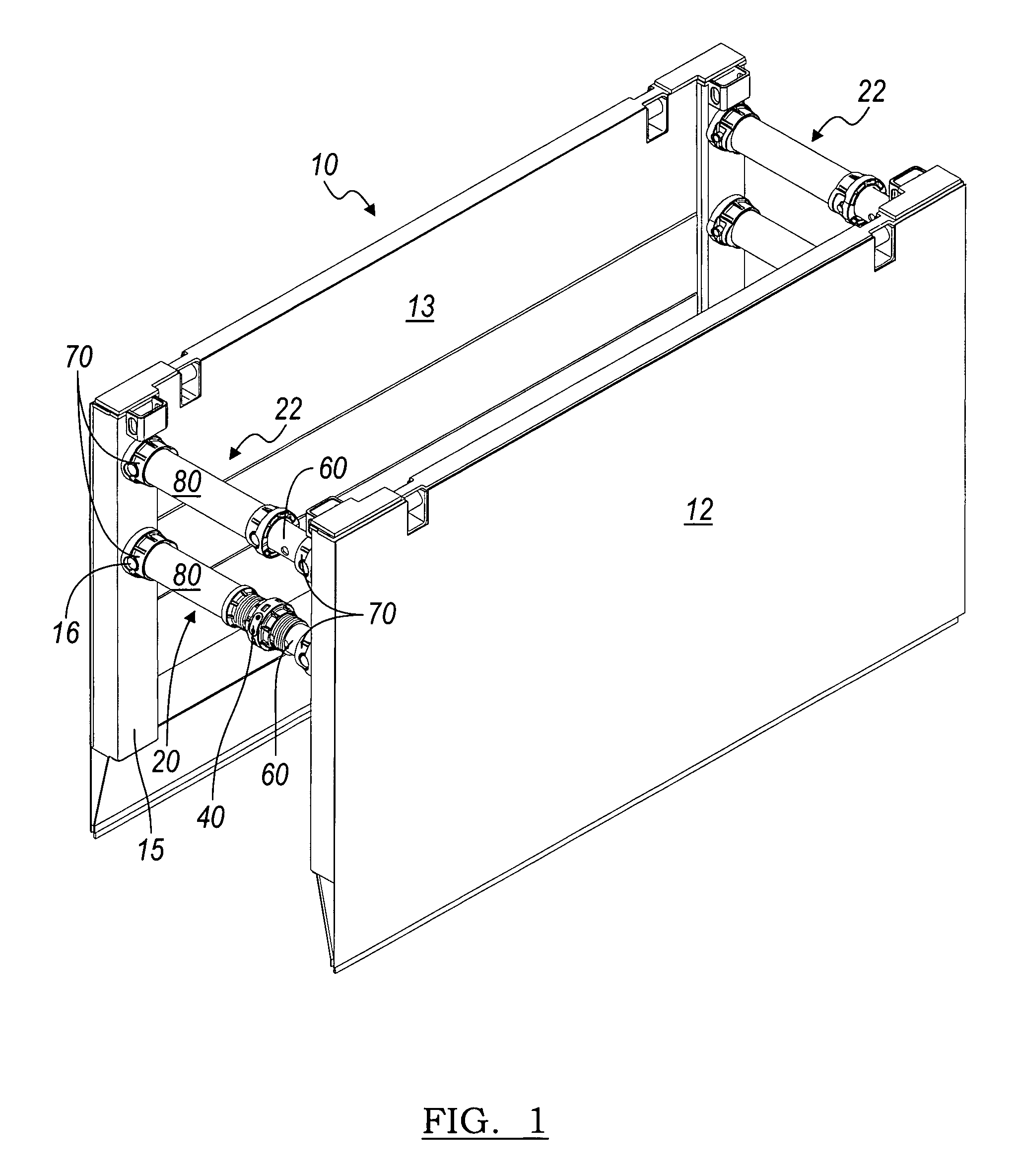 Adjustable trench box and spreader bar