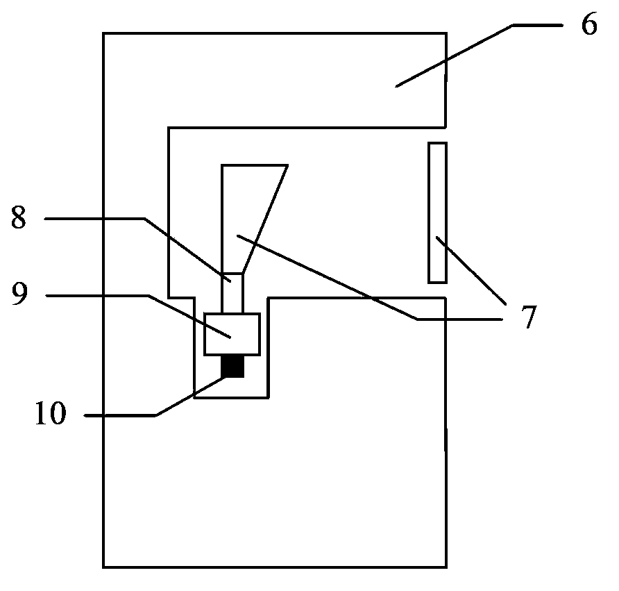 Slot antenna and intelligent terminal