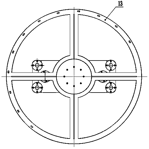 Servo control and drive lift-and-turn compound motion mechanism