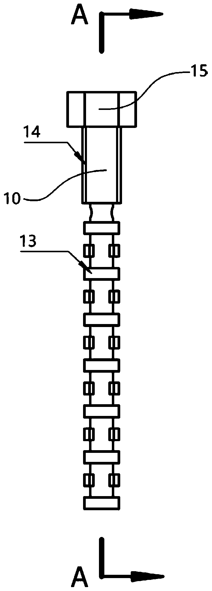 Throttle element for direct-current vapor generator