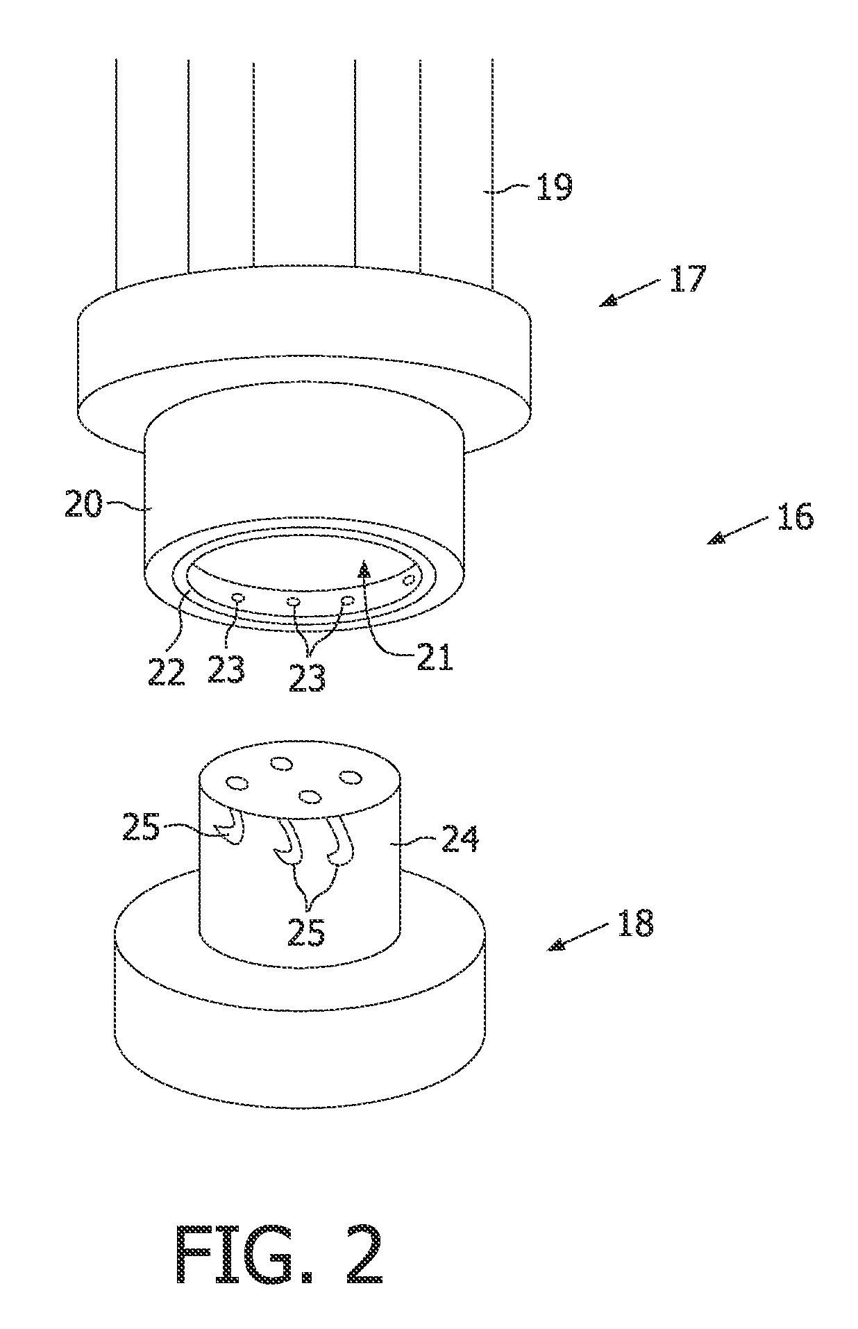 Lamp, lamp holder, and assembly of such a lamp and such a lamp holder