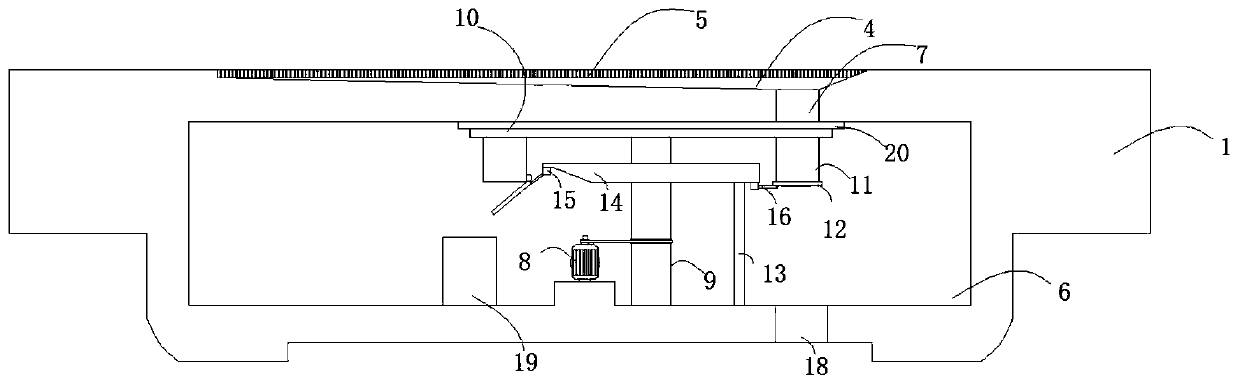 Aluminum wire drawing device capable of collecting aluminum scraps