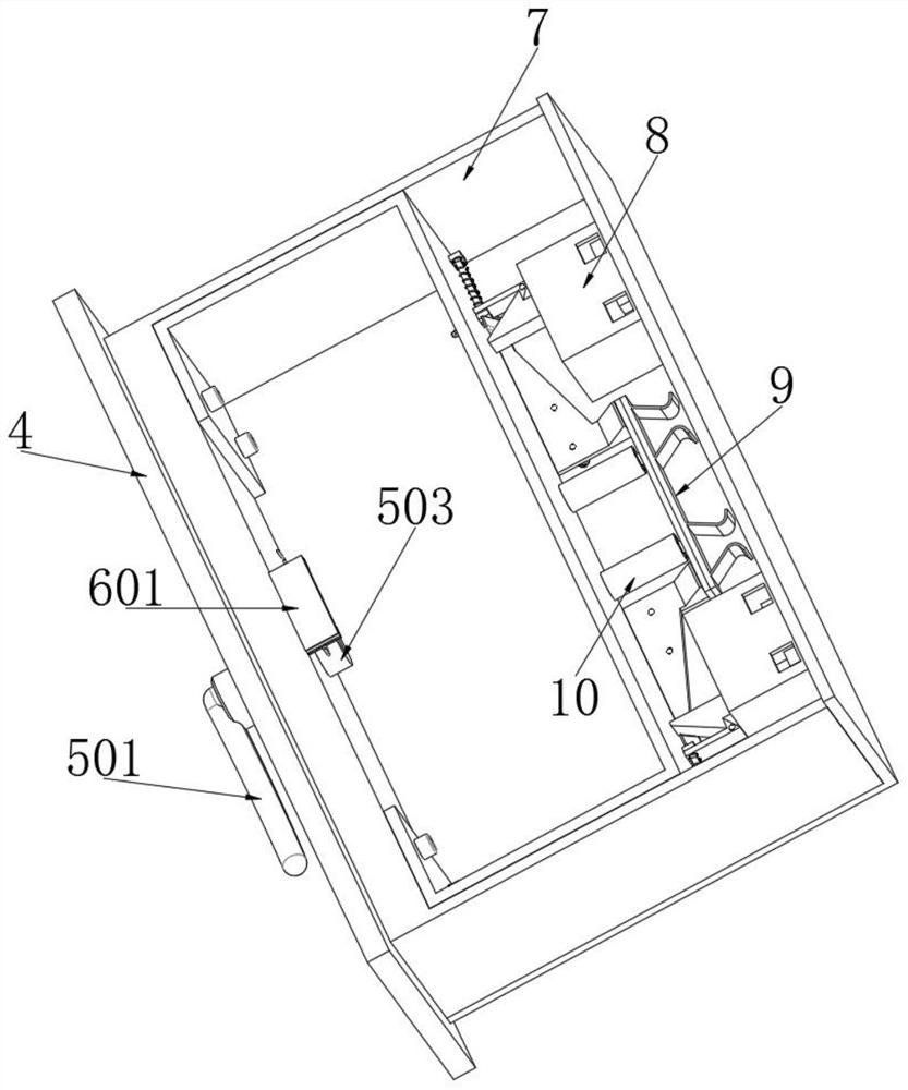 Low-voltage draw-out type switch cabinet