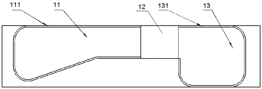 A vehicle-mounted liquid security inspection channel