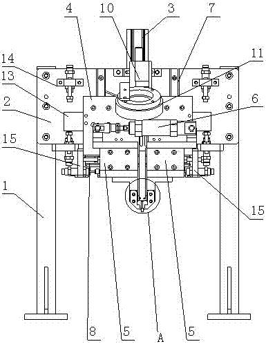 Square full-automatic welding machine