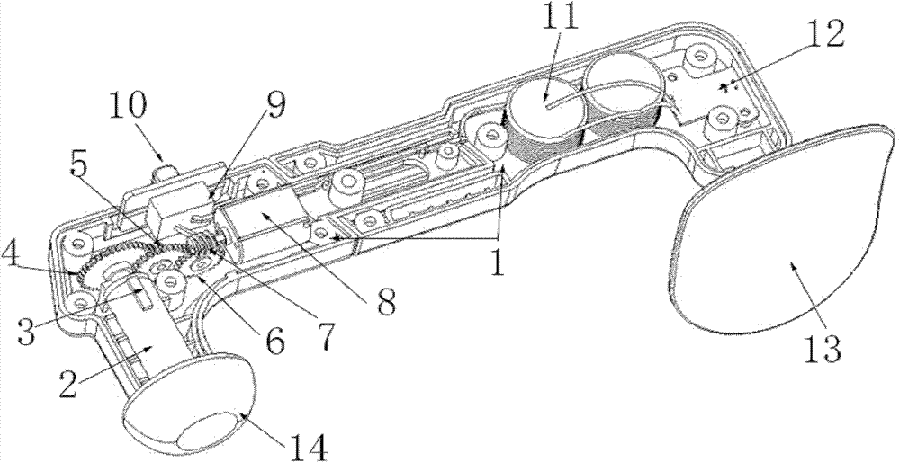 Vascular compression haemostatic device