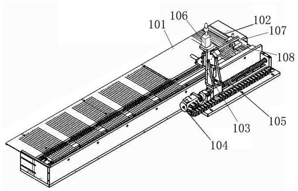 Full-automatic production equipment for square antenna