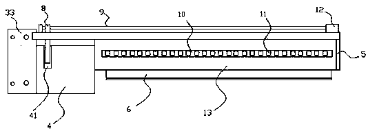 Stacking rack for industrial robotic arms production