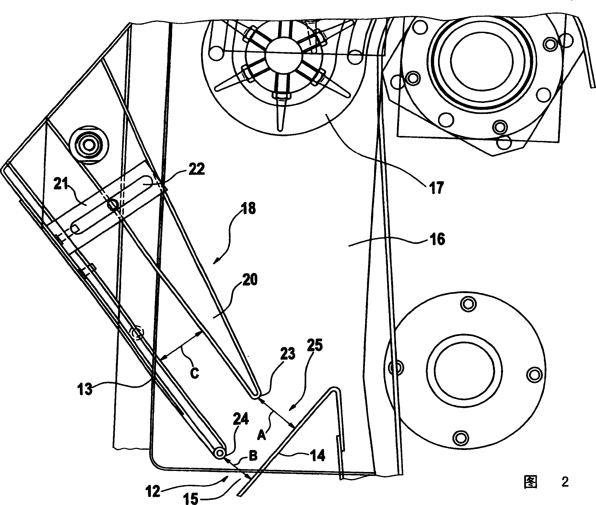 Z shaped separator used for separating product flow