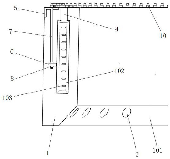 Wind power tower cylinder transition section cylinder section with replaceable pre-stressed anchor bolts