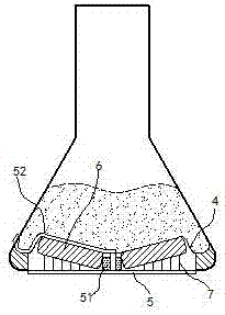 Medicament bottle easy for stirring