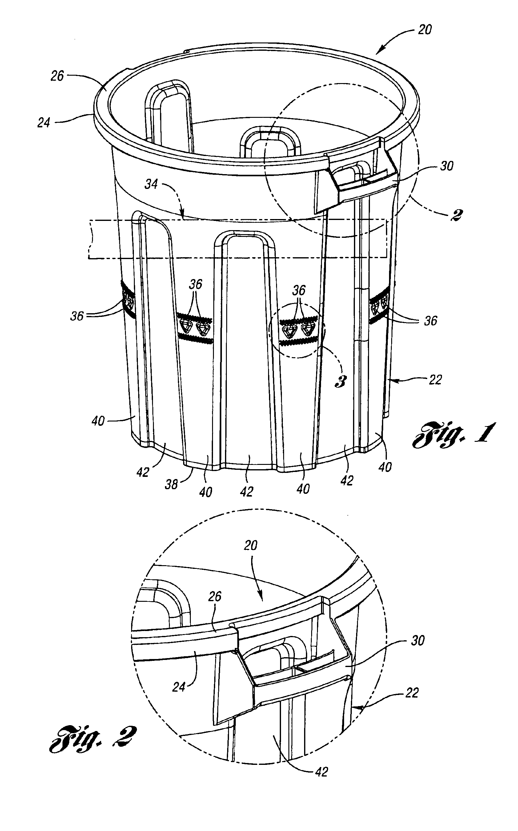 Waste container