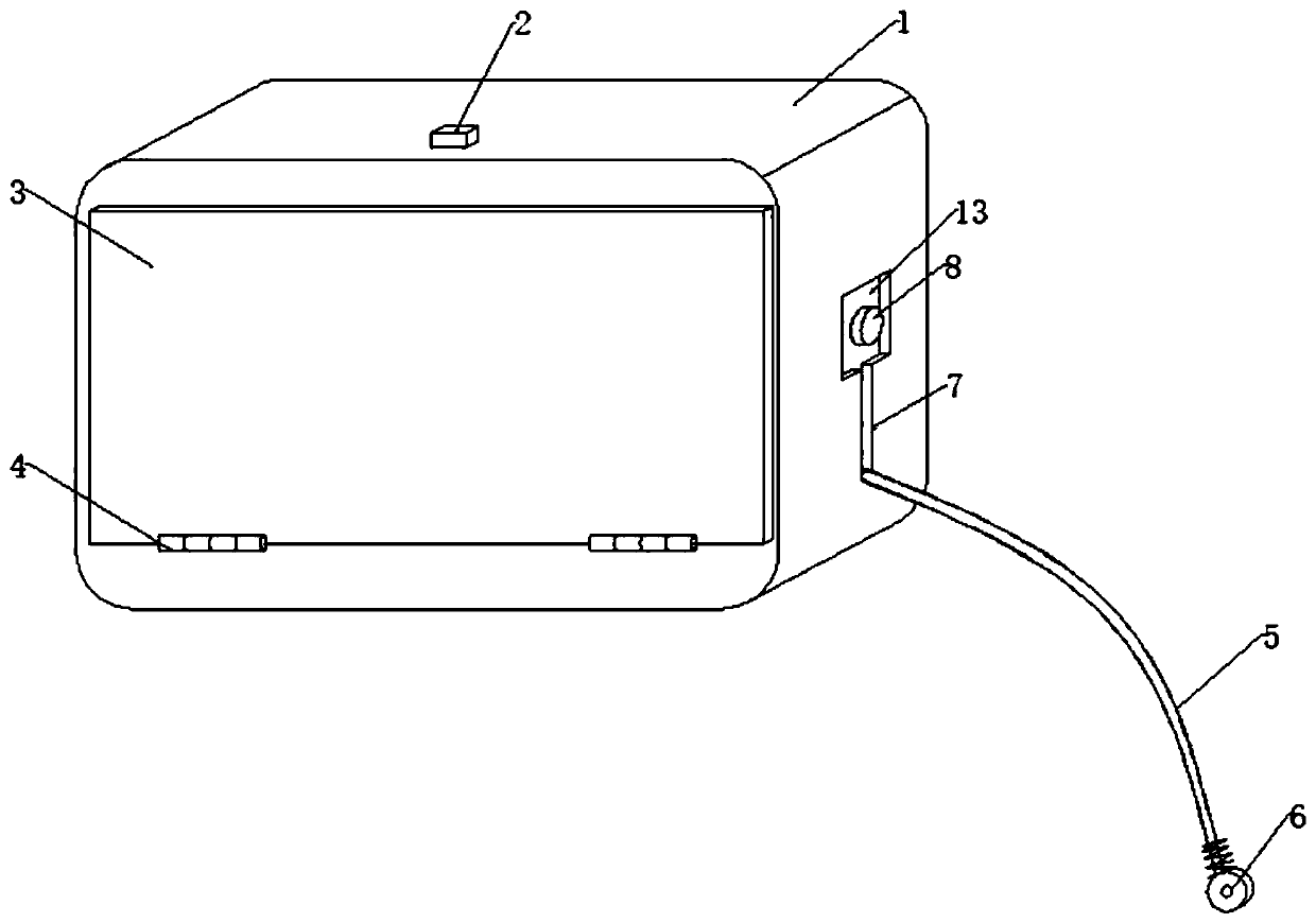 Electrocardiogram handheld device