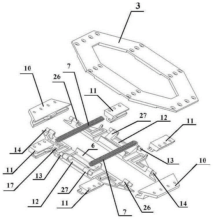 Sealing covering cap for opening of outer hanging point of plane