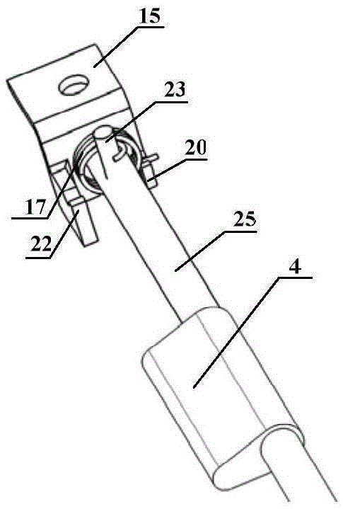 Sealing covering cap for opening of outer hanging point of plane