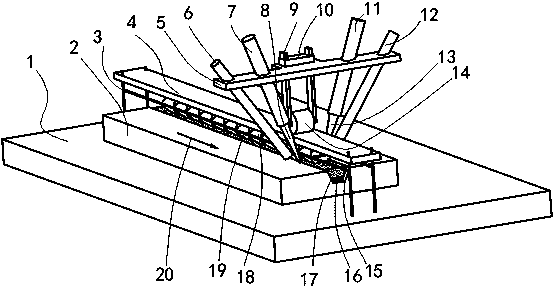 Method and system for performing laser braze welding on diamonds by using double beams