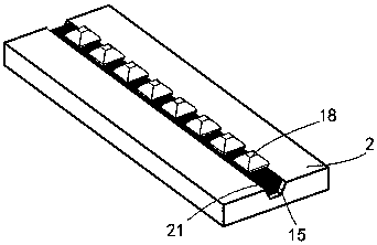 Method and system for performing laser braze welding on diamonds by using double beams