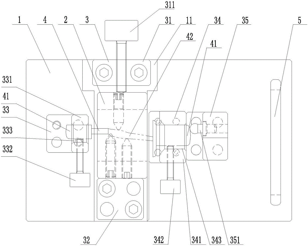 A fast and precise positioning device and positioning method for a blade