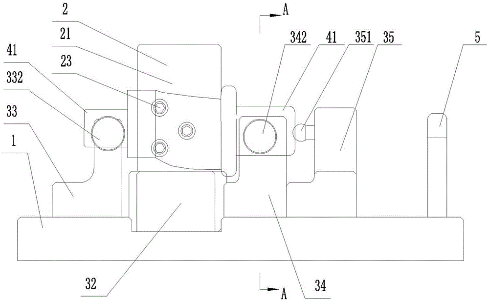 A fast and precise positioning device and positioning method for a blade