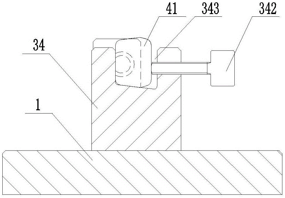 A fast and precise positioning device and positioning method for a blade