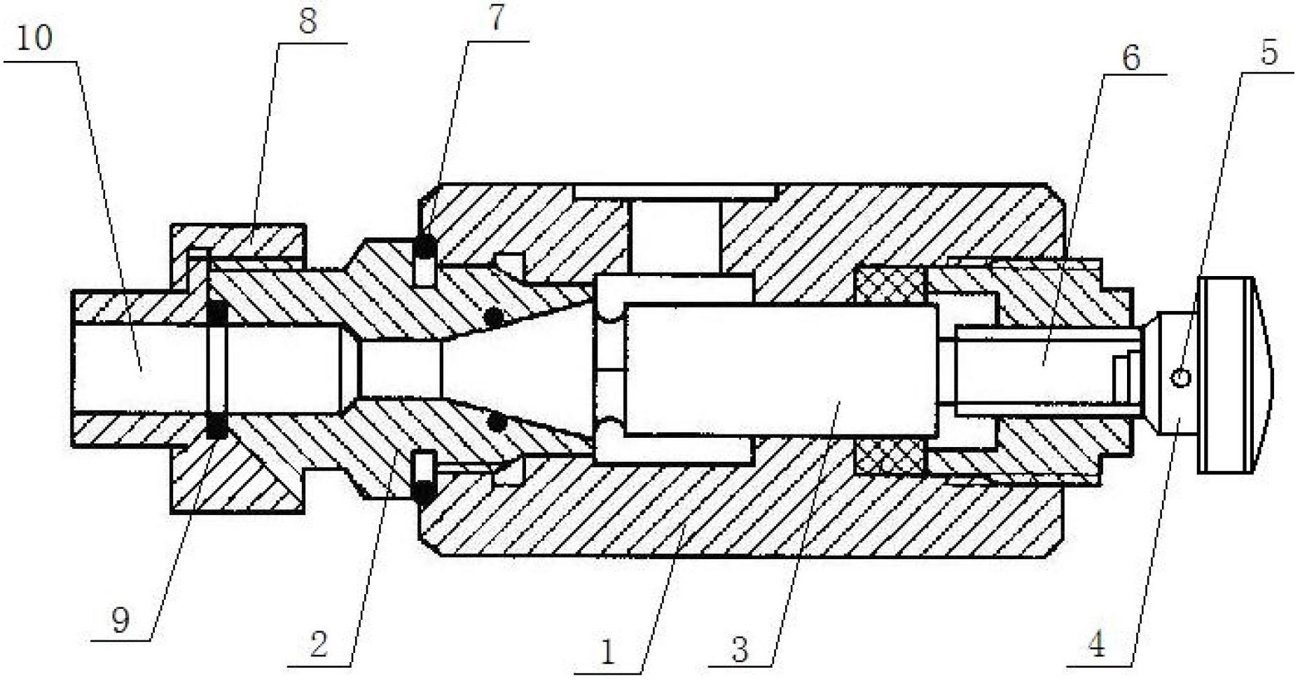 Novel sealing ring structure for stop valve