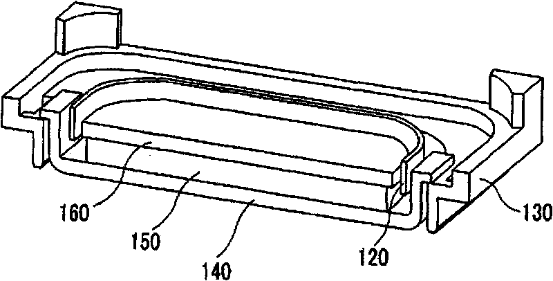 Method for coupling a frame and a yoke, and speaker using same