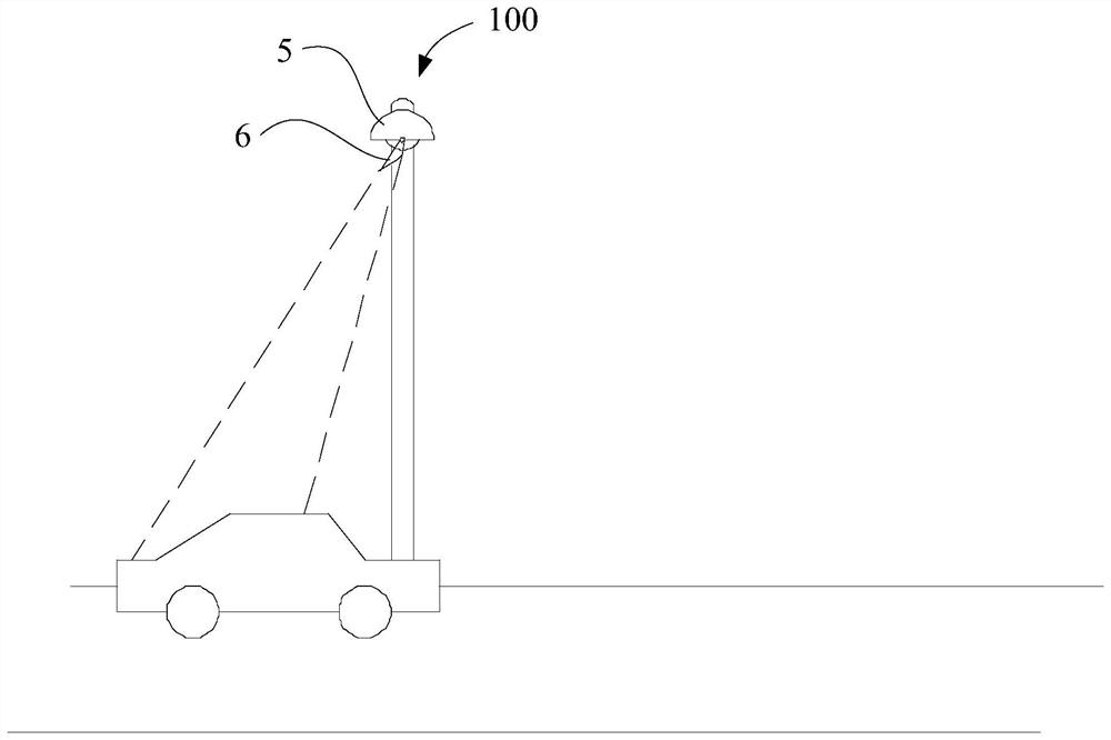 Intelligent street lamp, operation method and intelligent street lamp dimming system