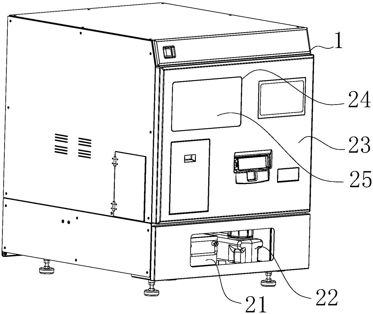 Slide sealing machine