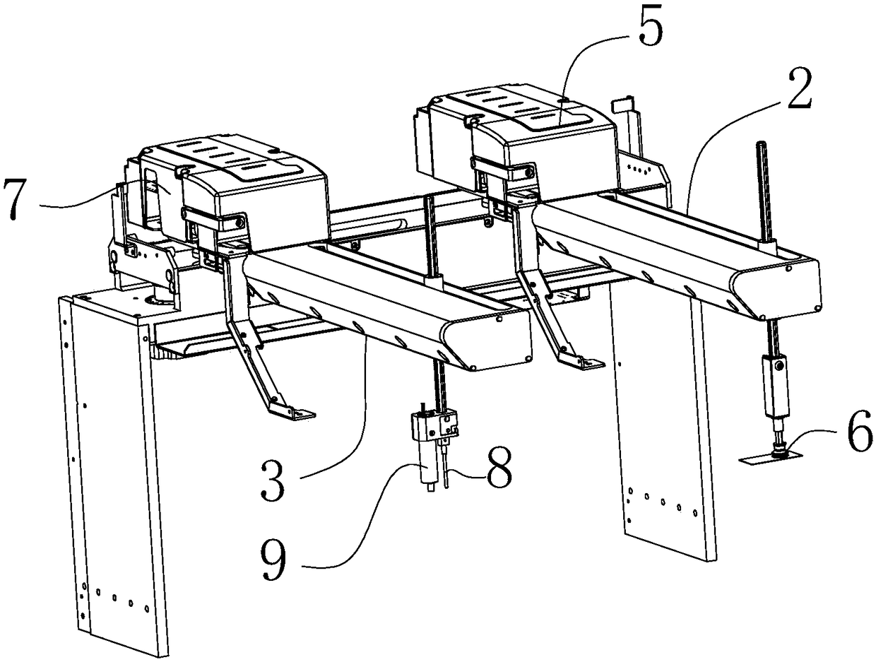 Slide sealing machine