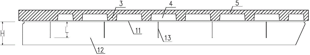 Bridge deck unit without transverse surface tensioned joints, bridge structure without transverse surface tensioned joints and construction method of bridge structure