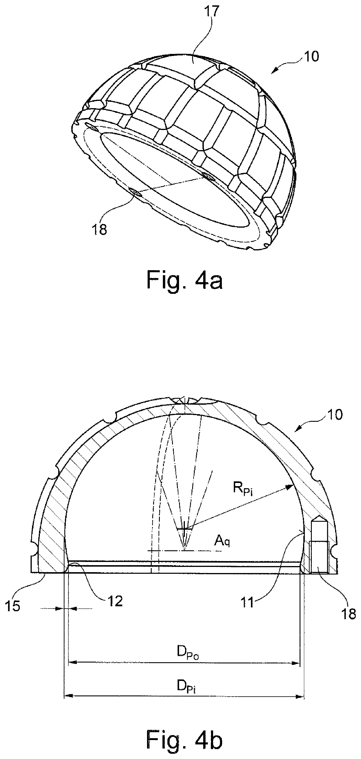 Double mobility prosthesis