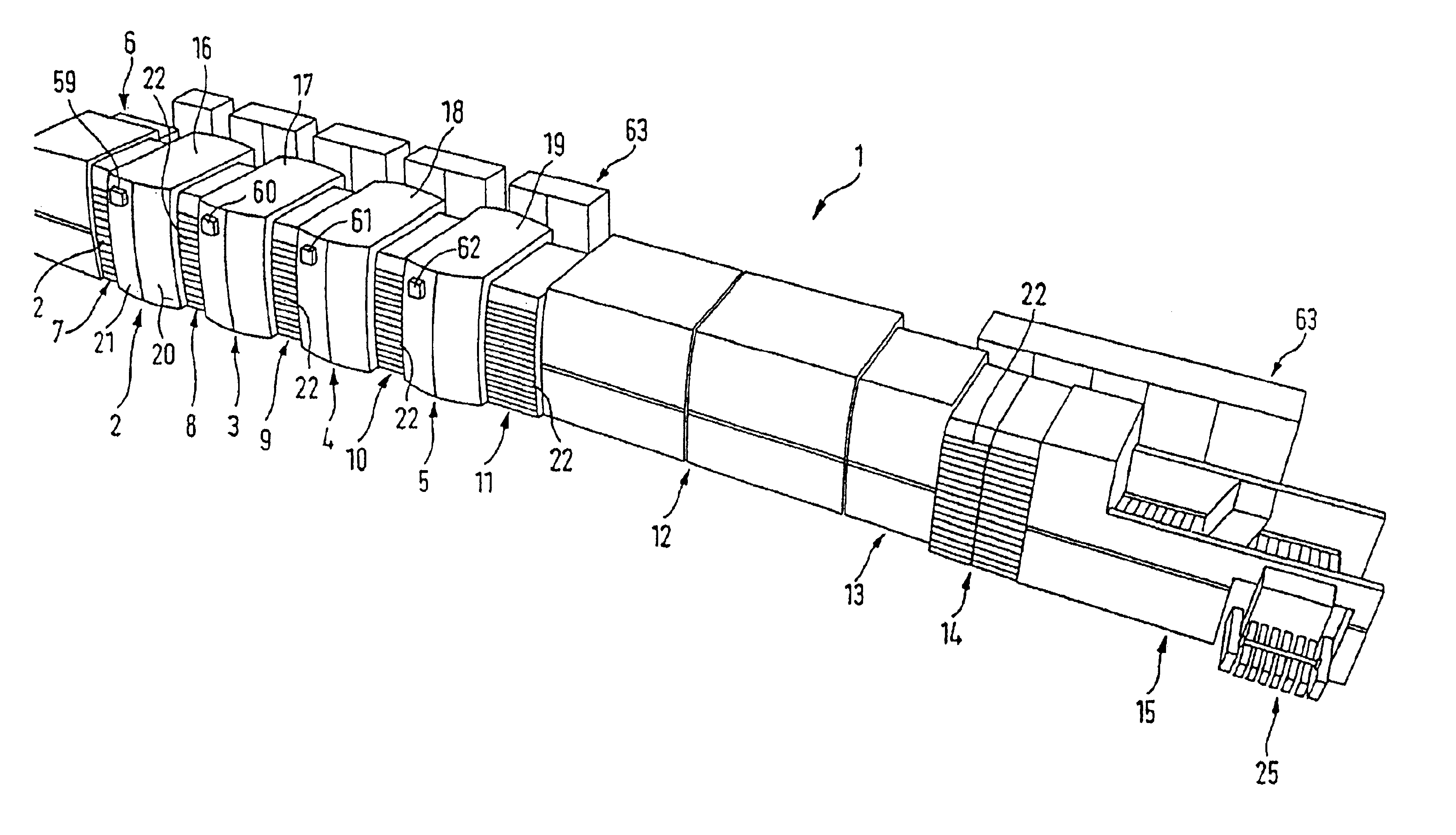 Rotary printing machine, having safety oriented access modules