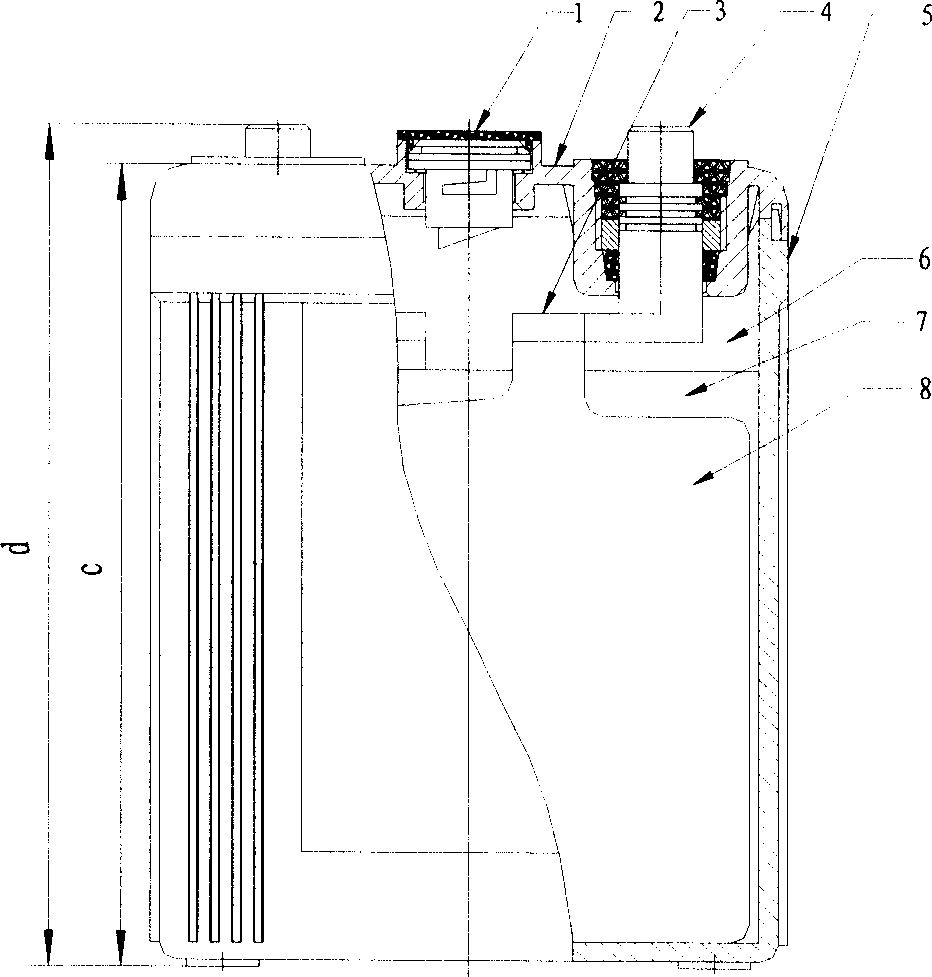 Colloid battery for electric vehicle