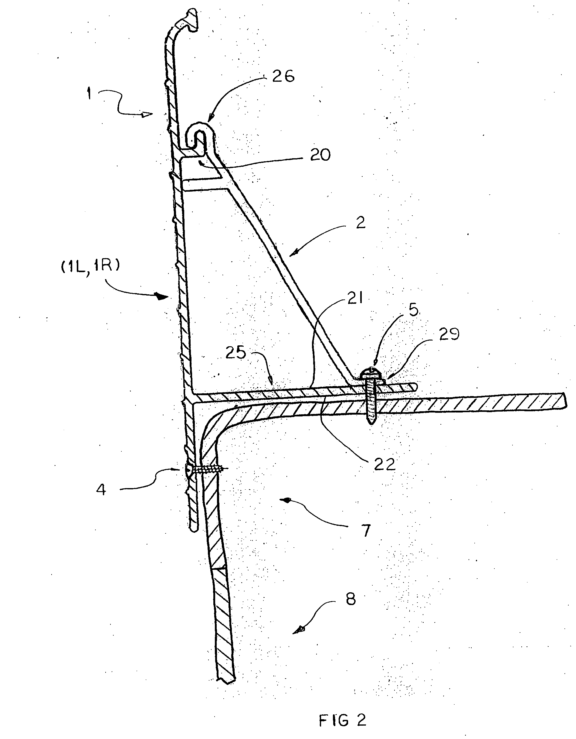 Fiberglass pool edge coping system