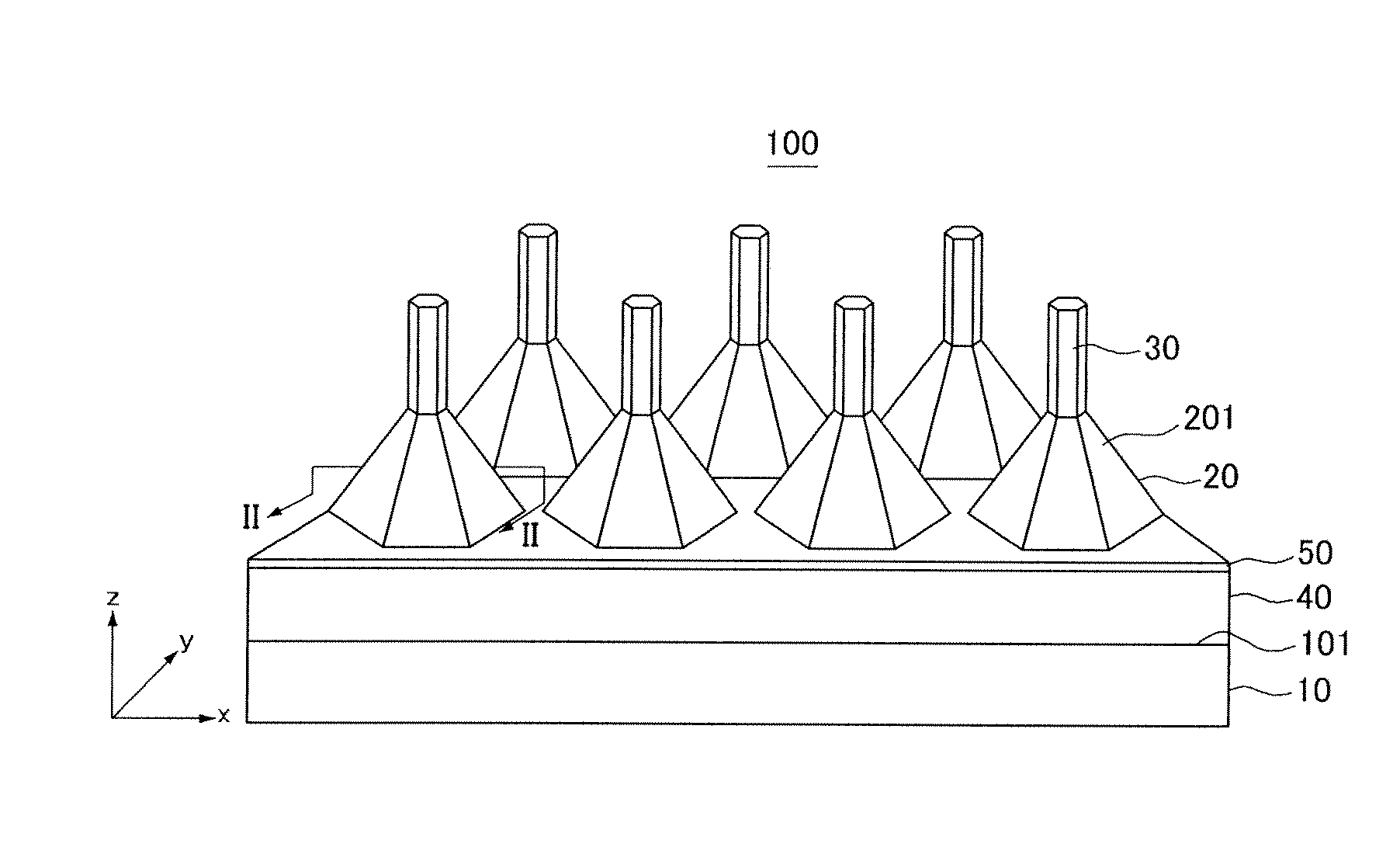 Nanodevice Comprising a Nanorod and Method for Manufacturing the Same