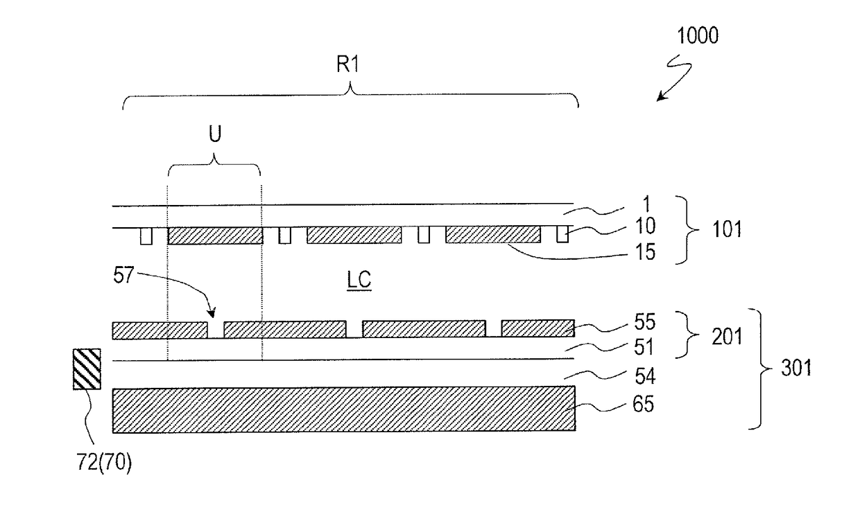 Scanning antenna and method for driving same