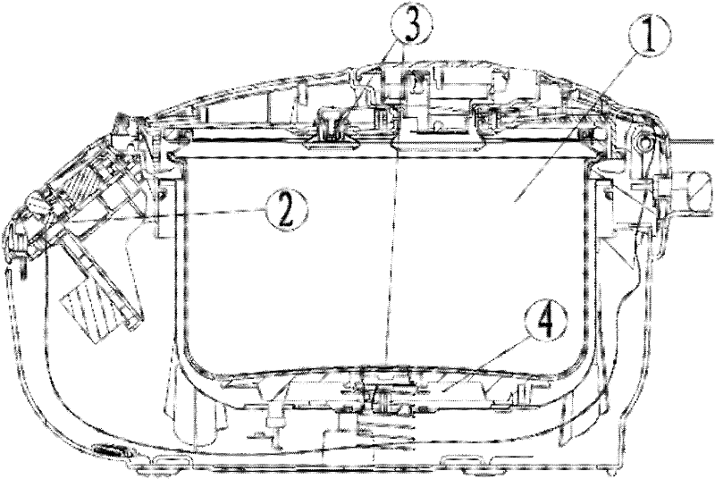 Control method of electric cooker applicable to different altitudes and electric cooker applicable to the method