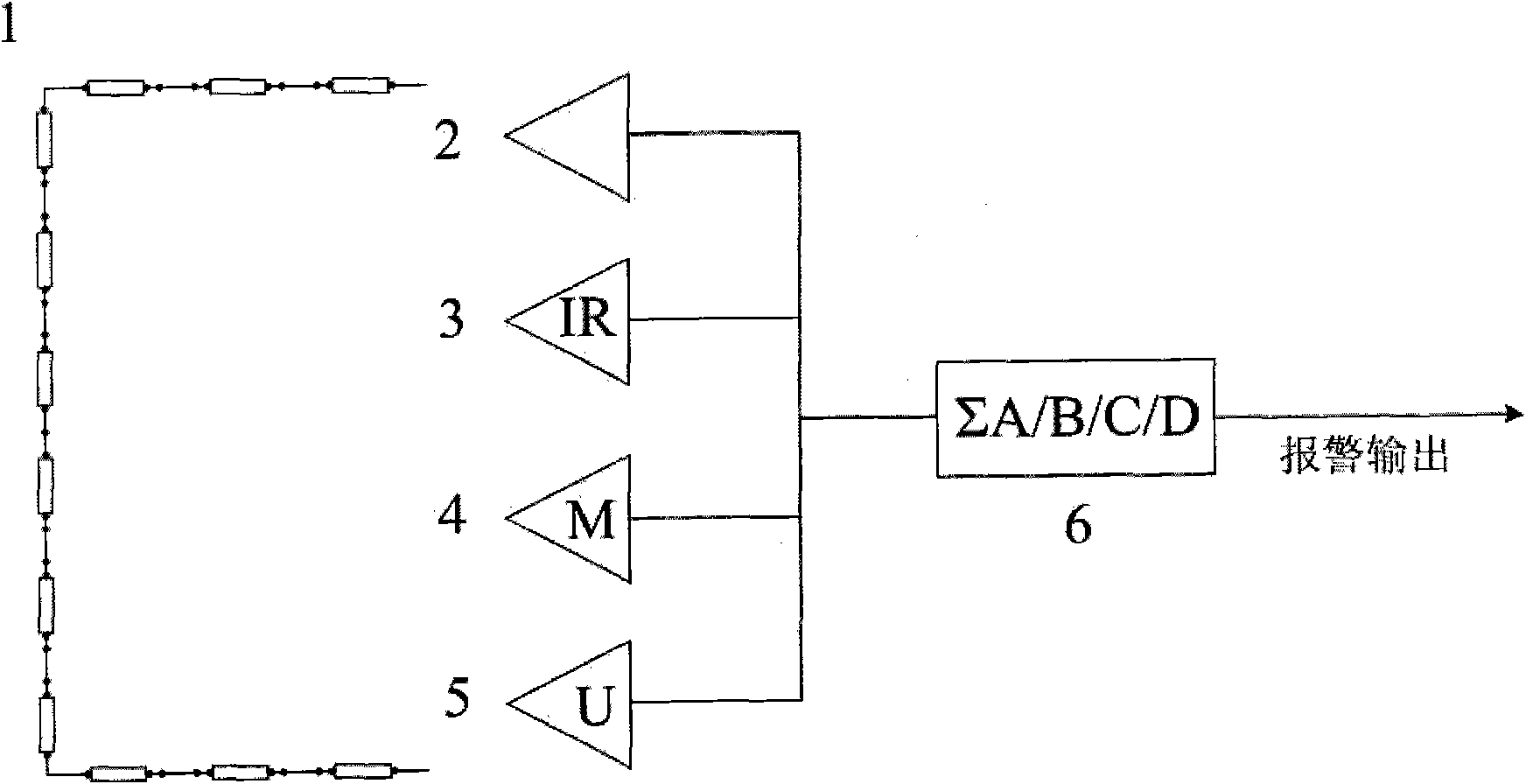 Detection alarm method and system thereof