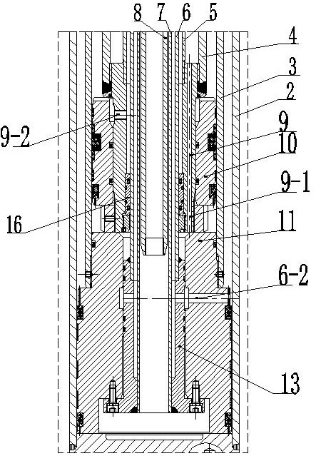 A multi-stage telescopic hydraulic cylinder with staged independent extension and synchronous retraction