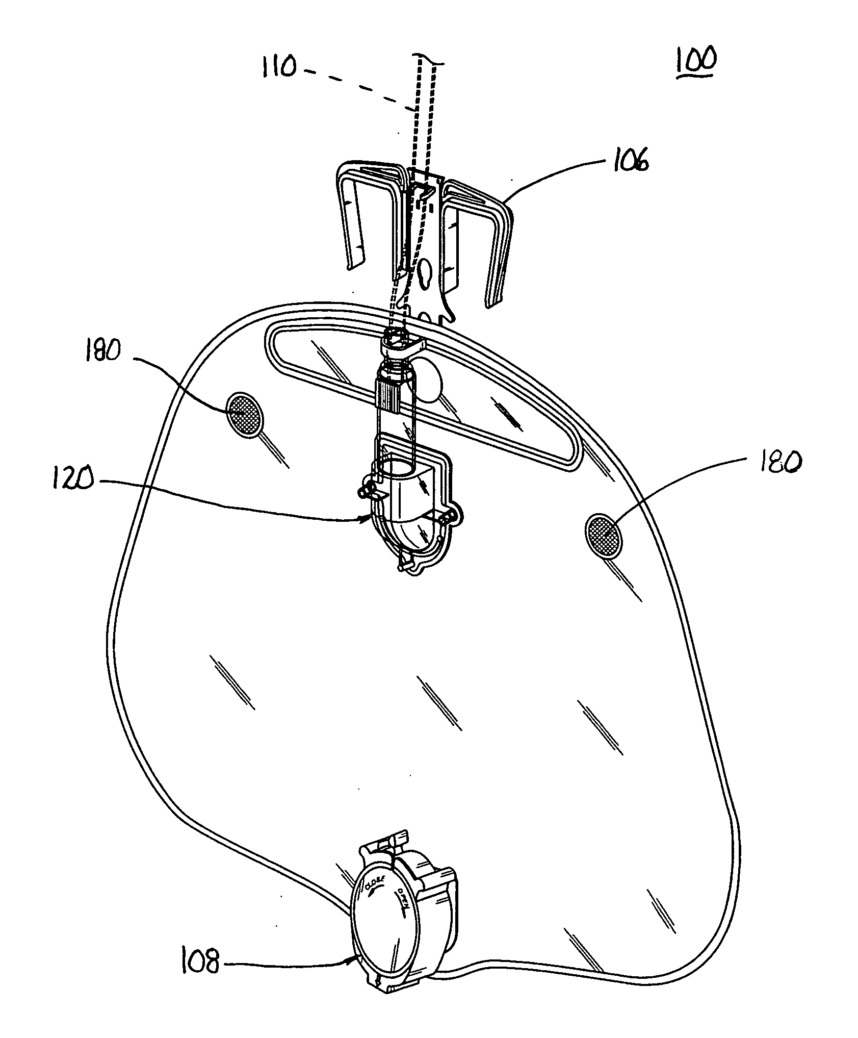 Urine collection bag with integral anti-reflux valve