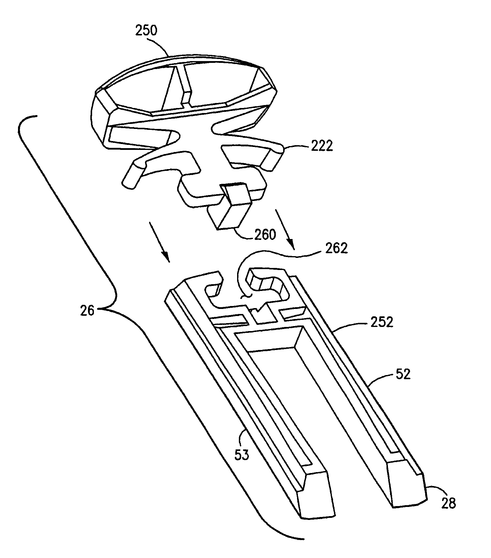 Two piece actuator for clip mount system for cellular phone or personal electronic device