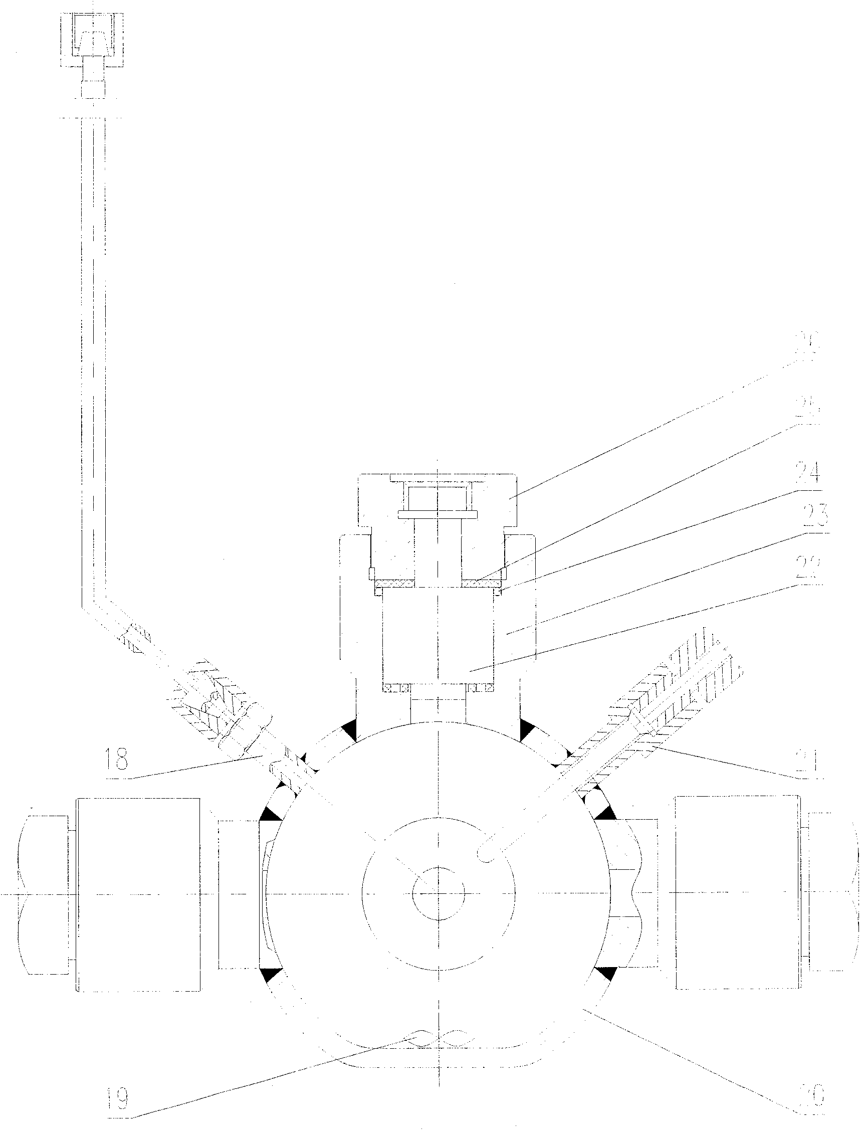 Complete equipment system for gas hydrate simulated composition and decomposition and reaction kettle